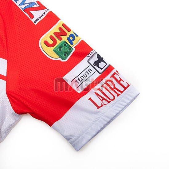 Maglia Androni Giocattoli Manica Corta 2019 Arancione Bianco